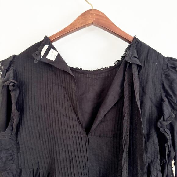 ARITZIA Wilfred Elia Dress Black Medium M - Picture 8 of 11